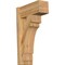 Ekena Millwork Merced Block Rough Sawn Outlooker, Western Red Cedar, 8"W x 18"D x 30"H OUT08X18X30MRC05RWR - alternate 1
